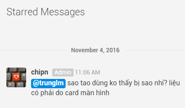 Đánh dấu tin nhắn
