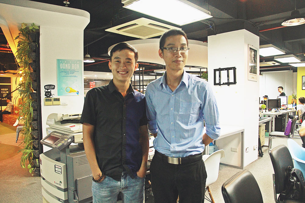 Anh Huy và anh Công đem lại cảm giác nghiêm túc chưa lâu…